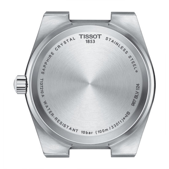 Tissot TISSOT PRX horloge T1372101103100 staal/staal, zilverkl. wijzerplaat rose kl. indexen+wijzers,10ATM
