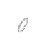 Ti Sento Milano TI SENTO MILANO Zilver gerhodineerde ring 12269ZI, smal met zirconia's