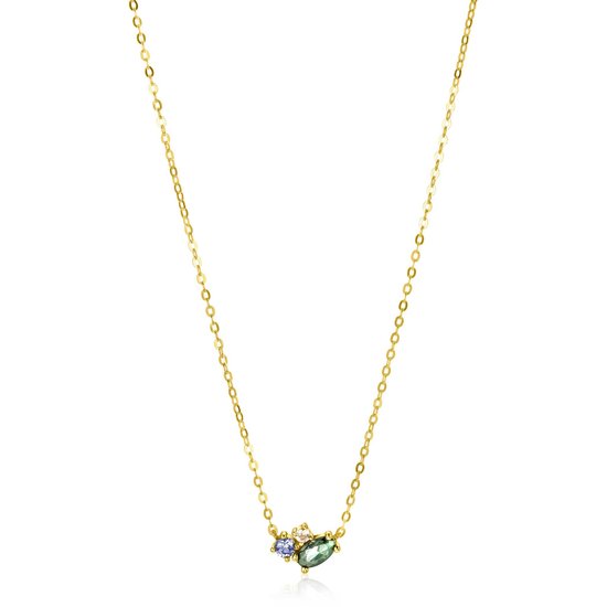 ZINZI GOLD ZINZI Gold Collier zirconia ZGC379