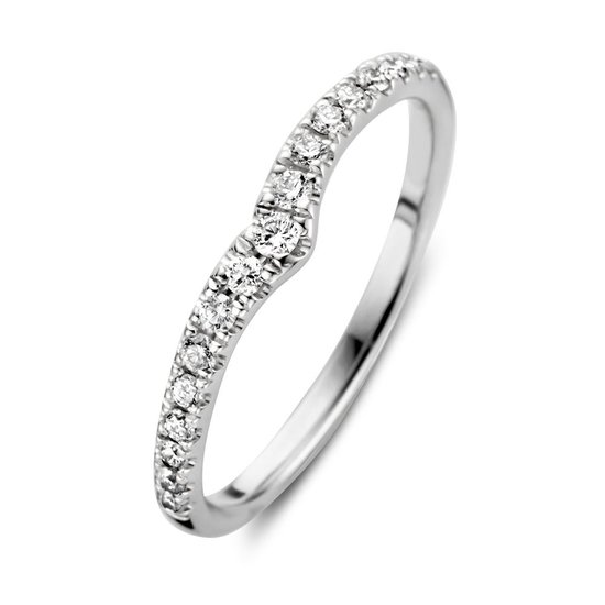 Collectie Milikan Huiscollectie Ring witgoud briljant 0.25crt 1053445