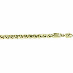 MONZARIO 14krt geelgouden fantasie armband 838A-GEEL