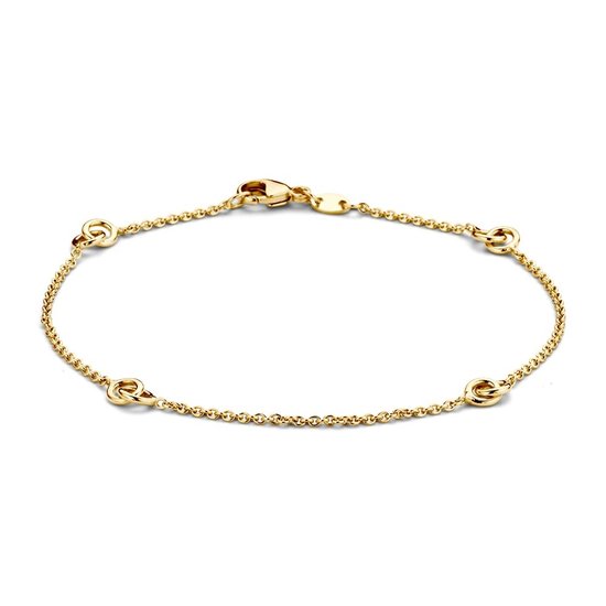 Collectie Milikan Huiscollectie 14k Geelgouden armband fantasie 1053452