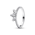 Pandora PANDORA 192392C01 Herbarium cluster sterling silver ring with zirconia