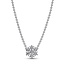 Pandora PANDORA 392371C01-45 Snowflake sterling silver collier with zirconia, 45 cm