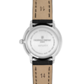 Frederique Constant Frederique Constant Slimline FC-235M1S6, Quartz, staal/leer bruin, wijzerpl. zilverkl, small second, 3ATM