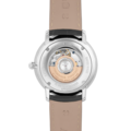 Frederique Constant Frederique Constant Slimline Heart Beat FC-312B4S6, Automaat, 40 mm, staal/leer zwart, zwarte wijzerplaat, 3ATM.