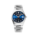Frederique Constant Frederique Constant Highlife ladies FC-240ND2NH6B, staal/staal, quartz, 34 mm, blauwe wijzerplaat, diamant indexen, 5ATM