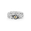 Buddha to Buddha BUDDHA TO BUDDHA 849 Nathalie Small Black Spinel Limited Bracelet Silver Gold 14kt