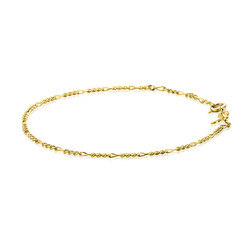 ZINZI Gold 14k Geelgouden armband figaro ZGA294