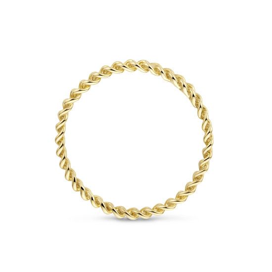 Blush BLUSH 14k Geelgouden ring 1229YGO fijne schakeldraad