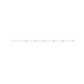 Blush BLUSH 14k Armbandje open rondjes met zirconia 2200YZI