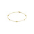 Blush BLUSH 14k Geelgouden armband open rondjes 2201YGO (UITLOPEND)