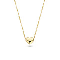 Blush BLUSH 14k Geelgouden collier met hartje 3062YGO