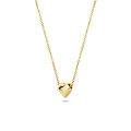 Blush BLUSH 14k Geelgouden collier met hartje 3062YGO