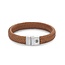 Rebel&Rose Rebel&Rose RR-M0024-S Full Metal Herringbone Cognac Matt L