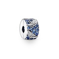 Pandora PANDORA Clip Feather sterling silver with night blue crystal 792552C01