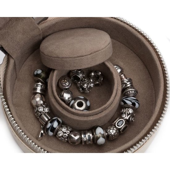 Wolf 1834 Wolf 1834 Sophia Round Zip Ivory 392353