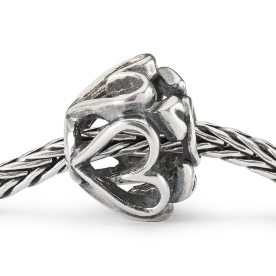 Trollbeads TROLLBEADS TAGPE-00087 Zilveren bedel: Geliefden