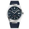 Frederique Constant Frederique Constant New Highlife FC-303BL3NH6B, automaat COSC, staal/staal, 39 mm, donkerblauwe wijzerplaat, datum, 10ATM.