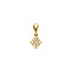 Excellent Jewelry EXCELLENT JEWELRY 14krt geelgouden hanger met diamant HG117144