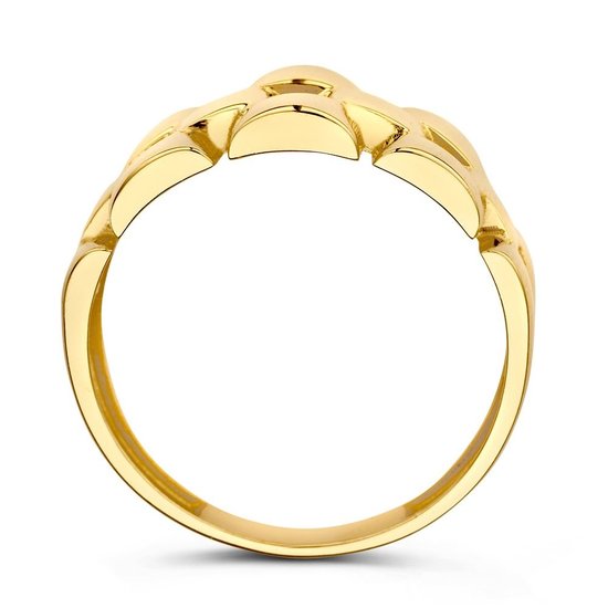 Collectie Milikan Huiscollectie 14krt geelgouden ring 1054675