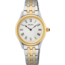 Seiko SEIKO Dames SWR070P1, staal/bicolor, zilverkl. wijzerplaat, saffier glas, 5 ATM.