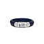 Buddha to Buddha BUDDHA TO BUDDHA 544BU Ben Leather Bracelet Navy