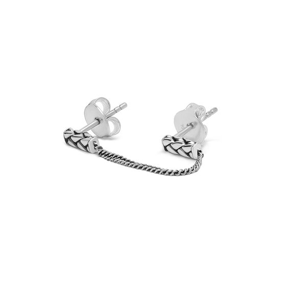 Buddha to Buddha BUDDHA TO BUDDHA 419 one George Double Earstud Silver Single Piece