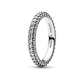 Pandora PANDORA 192627C01 Sterling silver ring small with pavé zirconia