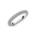 Pandora PANDORA 192627C01 Sterling silver ring small with pavé zirconia