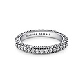 Pandora PANDORA 192627C01 Sterling silver ring small with pavé zirconia