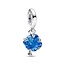 Pandora PANDORA 792614C01 Unicef tree of life sterling silver dangle with blue Murano glass