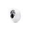 Pandora PANDORA 792655C00 Mum sterling silver charm with dichroic and white Murano glass