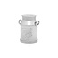 Zilverstad kinderbestek en spaarpotten Spaarpot Melkbus 6007060 zilverkleur 6.5x5.7x8.1 cm