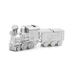 Spaarpot Locomotief 6008060 zilverkleur