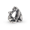 Trollbeads TROLLBEADS TAGBE-30194 Zilveren bedel: Luipaardmoeder (Special Edition)