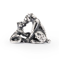 Trollbeads TROLLBEADS TAGBE-30194 Zilveren bedel: Luipaardmoeder (Special Edition)