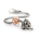 Trollbeads TROLLBEADS TAGBE-30194 Zilveren bedel: Luipaardmoeder (Special Edition)