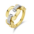 Collectie Milikan 14krt Bicolor ring met tot. 0.11ct H/SI 1055448