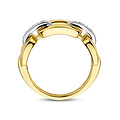Collectie Milikan 14krt Bicolor ring met tot. 0.11ct H/SI 1055448