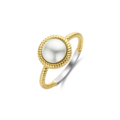 Ti Sento Milano TI SENTO MILANO 12295YP Zilver vergulde ring met witte parel