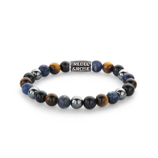 Rebel&Rose Rebel&Rose RR-80100-V Blue Rain Vintage 8mm