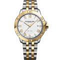 Raymond Weil Raymond Weil Tango 300 8160-STP-00308, heren, staal/bicolor, witte wijzerplaat, saffier glas, 30 ATM.