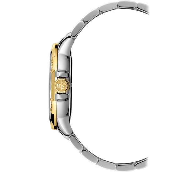 Raymond Weil Raymond Weil Tango 300 8160-STP-00308, heren, staal/bicolor, witte wijzerplaat, saffier glas, 30 ATM.