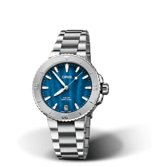 Oris Oris Aquis Date Relief 01 733 7770 4155-07 8 18 05P /36.5mm