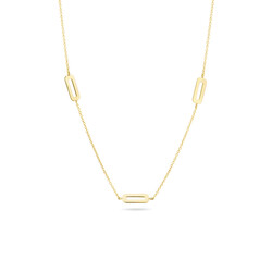 BLUSH 14k Geelgouden collier 3156YGO (UITLOPEND)