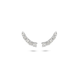 BLUSH 14k Witgouden Oorstekers 7319WZI (UITLOPEND)