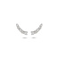 Blush BLUSH 14k Witgouden Oorstekers 7319WZI