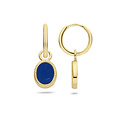 Blush BLUSH 14k Geelgouden oorbedels Lapis Lazuli 9078YLA (UITLOPEND)