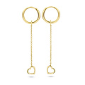 Blush BLUSH 14k Geelgouden oorhangers 9084YGO (UITLOPEND)